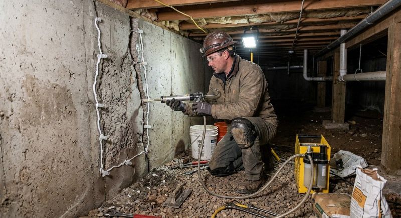 Basement Foundation Repair in Fort Collins, CO