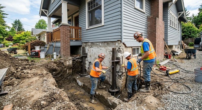 Building Foundation Repair in Greenville, SC