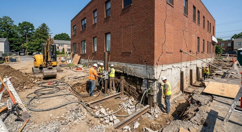 Commercial Foundation Repair in Greenville, SC