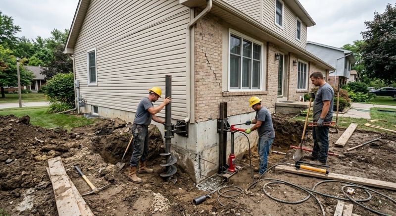 Exterior Foundation Repair in Greenville, SC