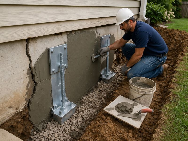 Foundation Pier Repair in Tampa, FL