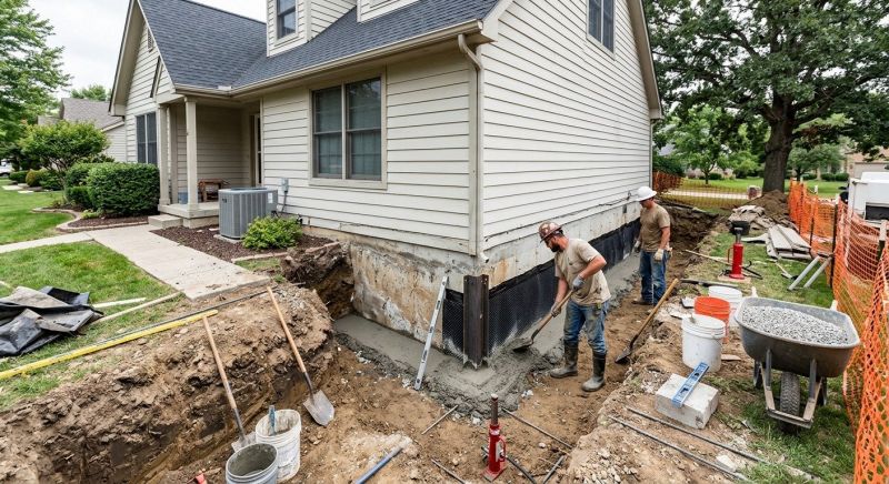 Slab Foundation Repair in Greenville, SC